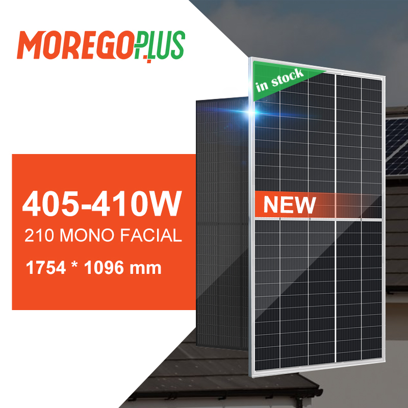 Moregosolar 210mm Solar Cell 400W 405W 410W Mono Solar Panel for Home Solar Power System