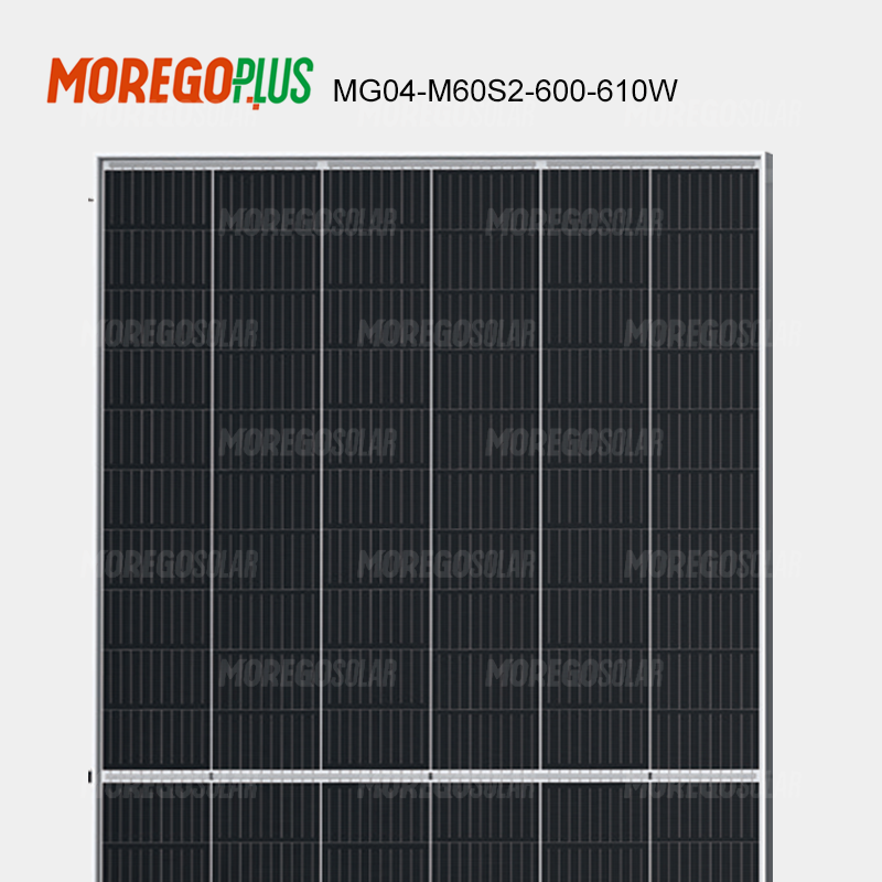 Moregosolar 210mm Mono Solar Cell 600W 605W 610W Solar Energy Panel for Solar Power Station