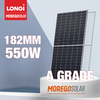 Longi Solar Mono Crystalline Half Cell Photovoltaic Solar Panels 540W 535W 545W 550W for Solar Energy System